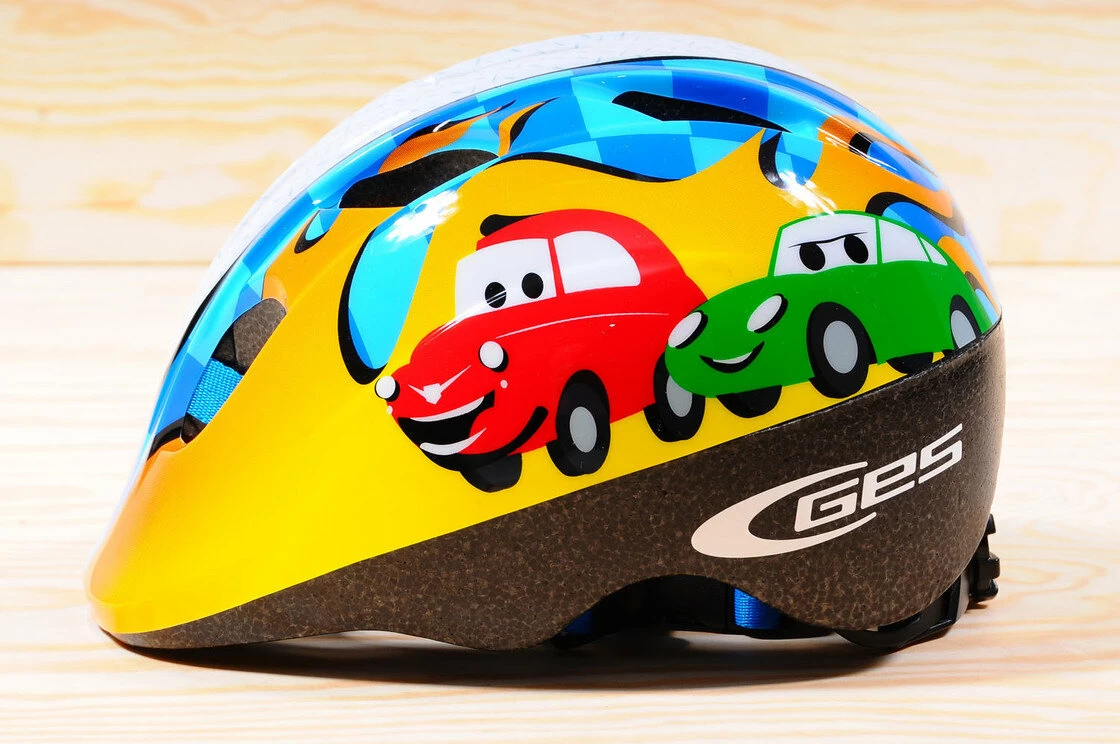 Kask dziecięcy GES Baby Cheeky Cars