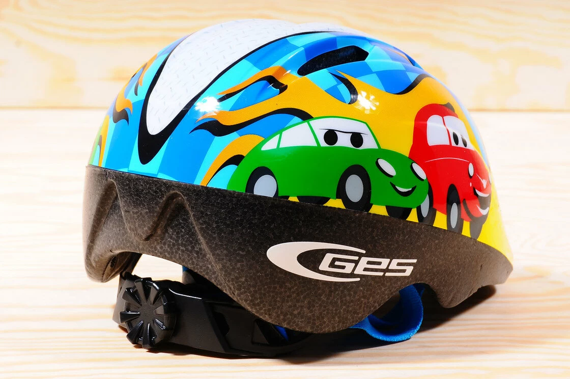 Kask dziecięcy GES Baby Cheeky Cars