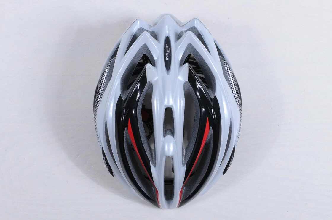 Kask MET Estro Biało-Czarny