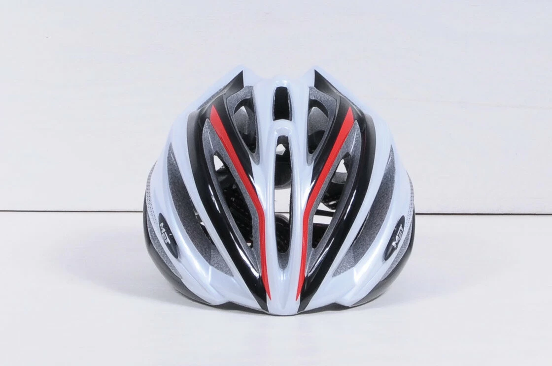 Kask MET Estro Biało-Czarny