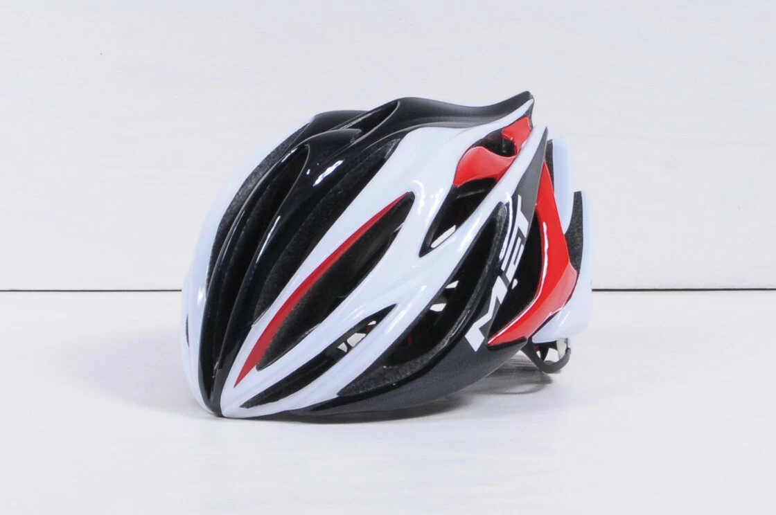 Kask MET Stradivarius Biało-Czarny M