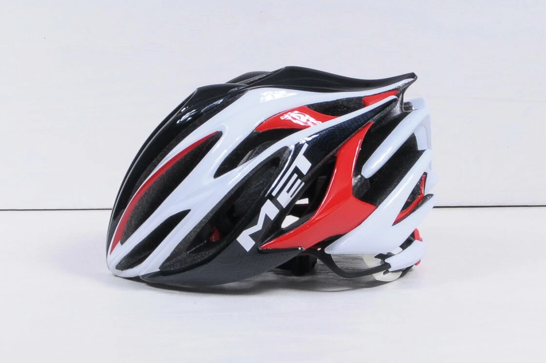 Kask MET Stradivarius Biało-Czarny M