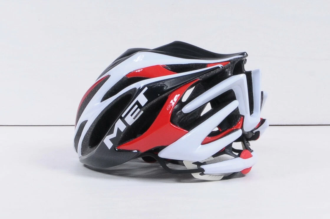 Kask MET Stradivarius Biało-Czarny M