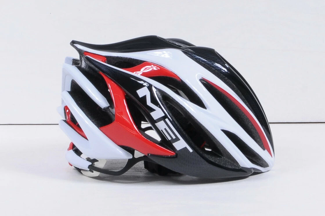 Kask MET Stradivarius Biało-Czarny M