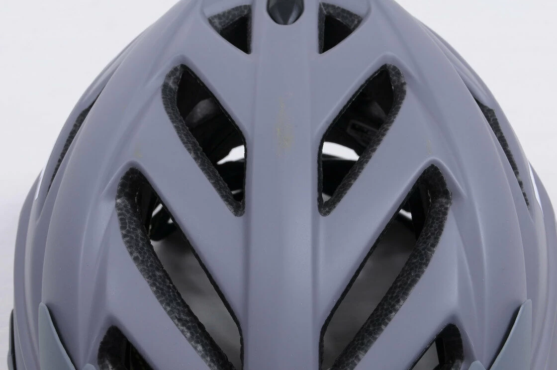 Kask MET Terra szaro - niebieski