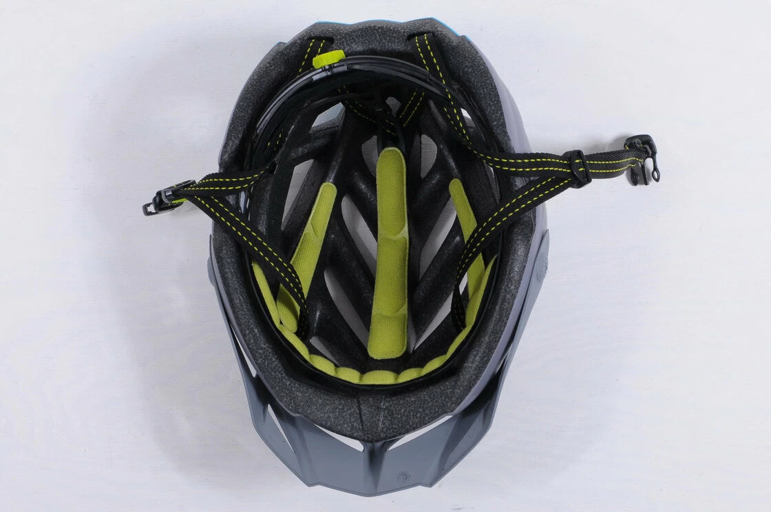 Kask MET Terra szaro - niebieski