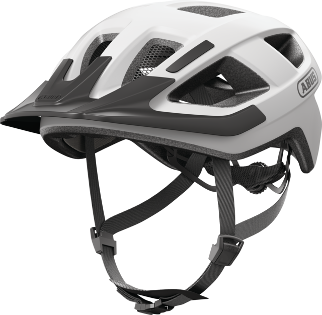 Kask rowerowy Abus 3.0 LED Polar White