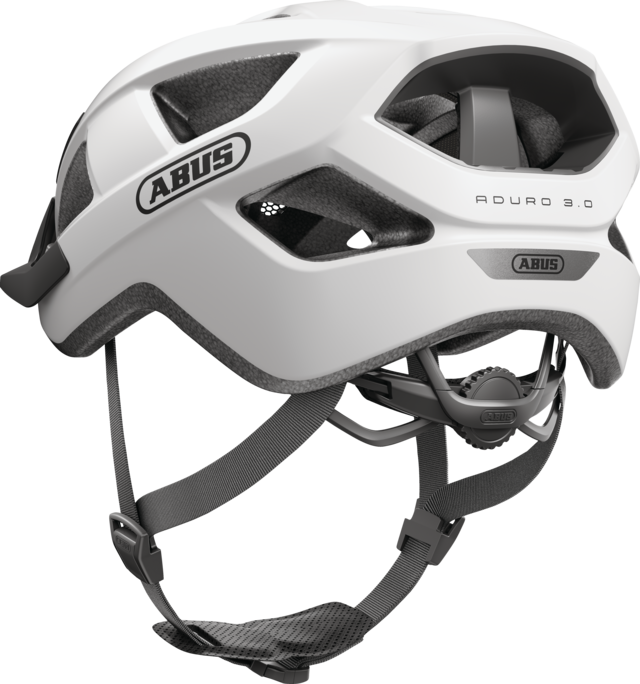 Kask rowerowy Abus 3.0 LED Polar White