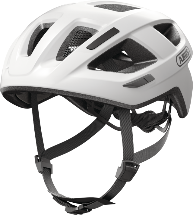 Kask rowerowy Abus 3.0 LED Polar White