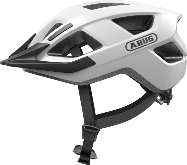 Kask rowerowy Abus 3.0 LED Polar White