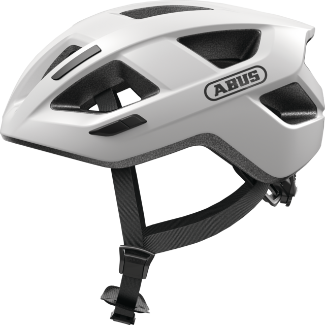 Kask rowerowy Abus 3.0 LED Polar White
