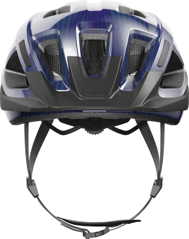 Kask rowerowy Abus 3.0 LED Purple Waves