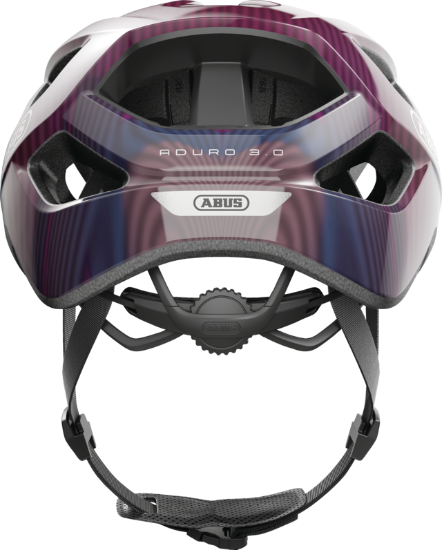 Kask rowerowy Abus 3.0 LED Purple Waves