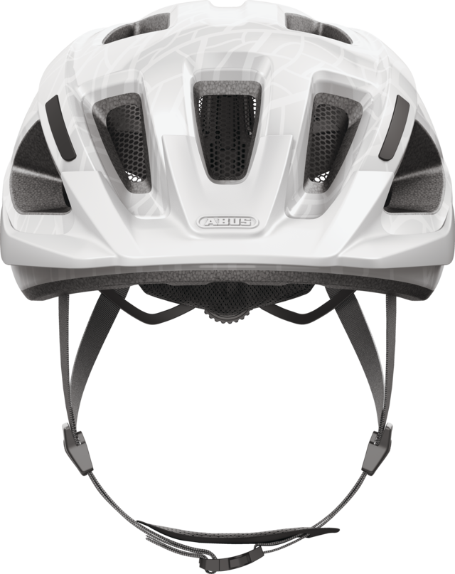 Kask rowerowy Abus 3.0 LED White Art