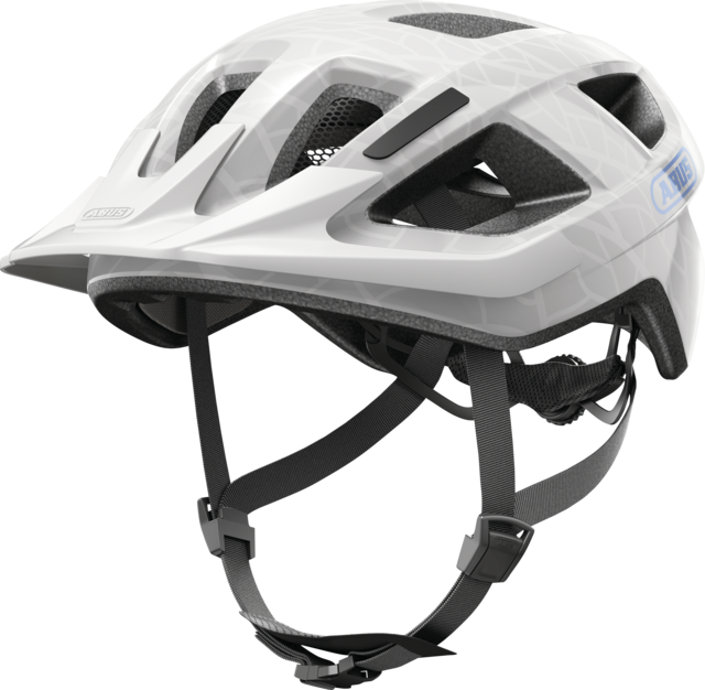 Kask rowerowy Abus 3.0 LED White Art