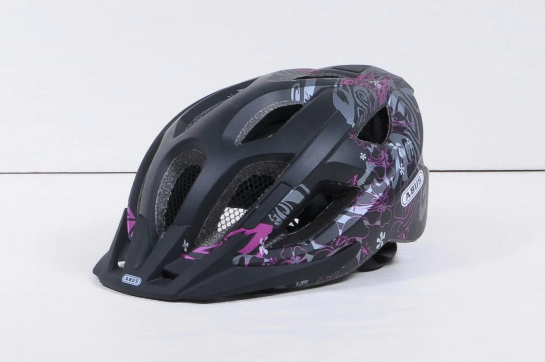 Kask rowerowy ABUS Aduro 2.0 Art - czarny L - 58-62 cm