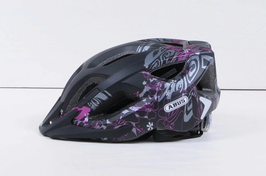 Kask rowerowy ABUS Aduro 2.0 Art - czarny M - 52-58 cm