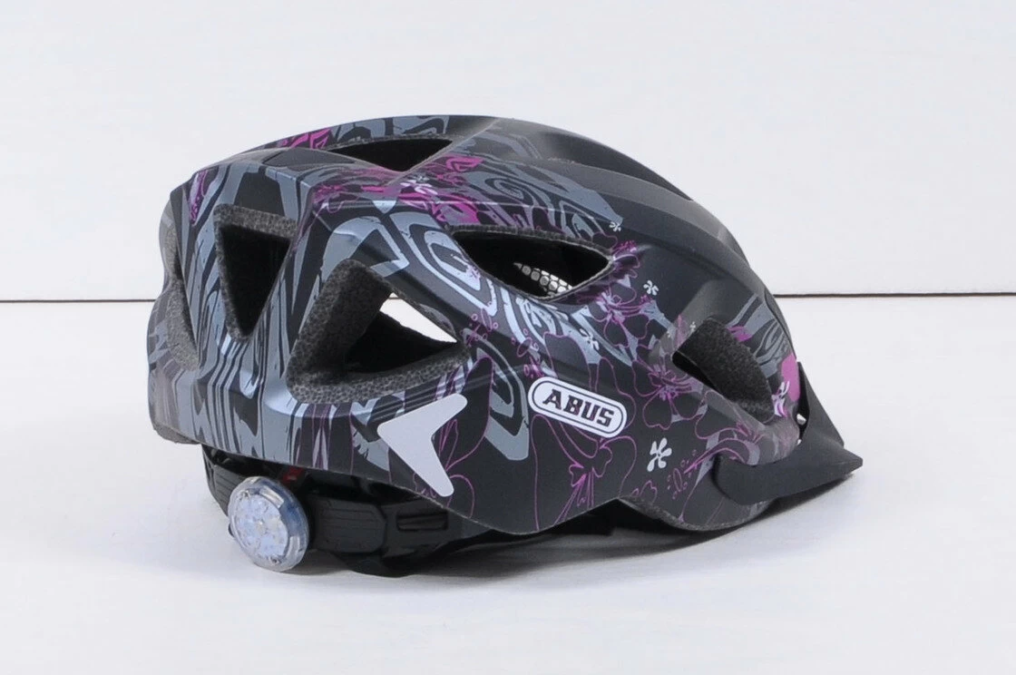 Kask rowerowy ABUS Aduro 2.0 Art - czarny