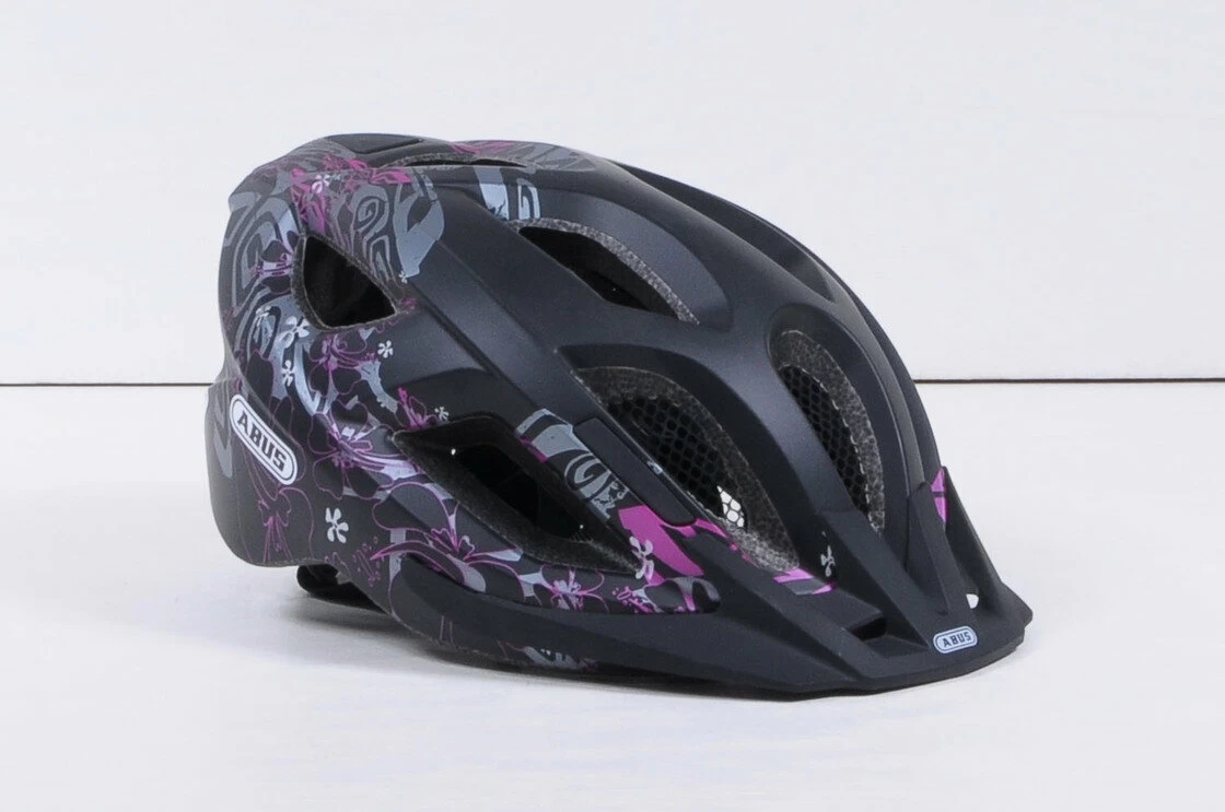 Kask rowerowy ABUS Aduro 2.0 Art - czarny