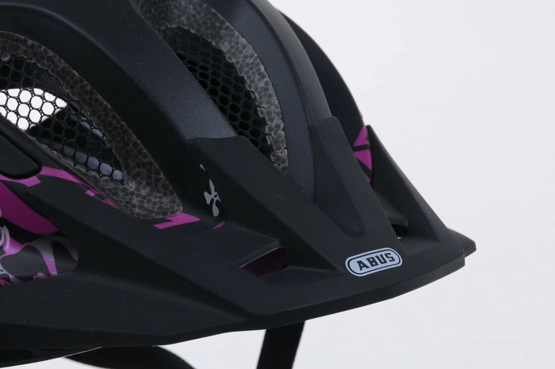 Kask rowerowy ABUS Aduro 2.0 Art - czarny L - 58-62 cm