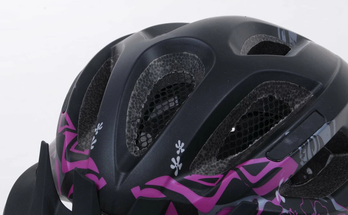 Kask rowerowy ABUS Aduro 2.0 Art - czarny