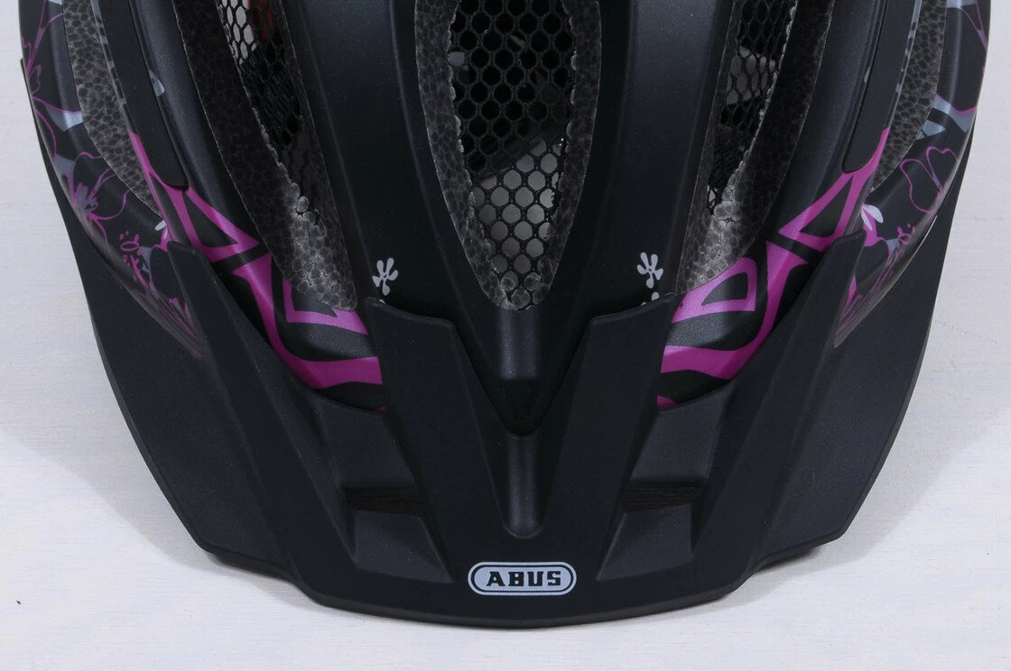 Kask rowerowy ABUS Aduro 2.0 Art - czarny