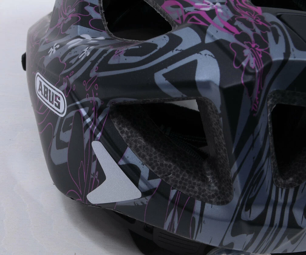 Kask rowerowy ABUS Aduro 2.0 Art - czarny