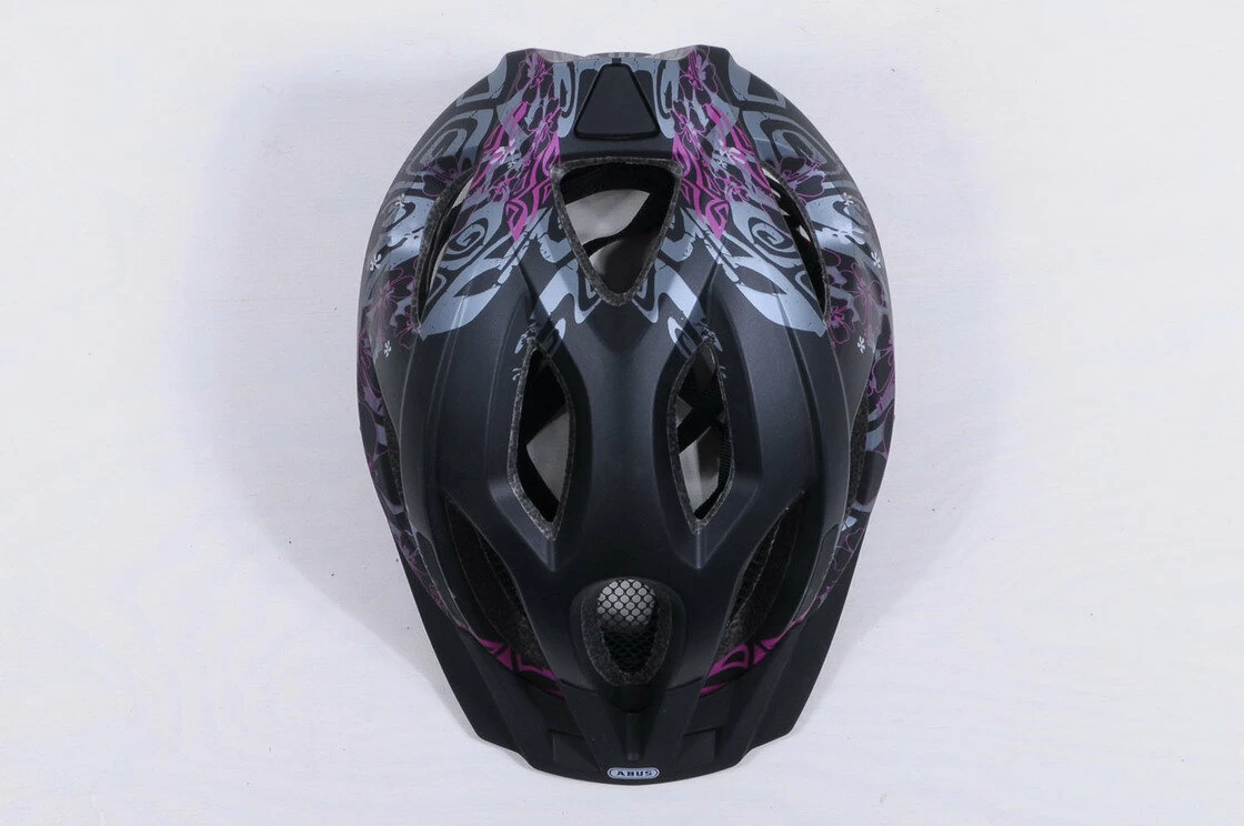 Kask rowerowy ABUS Aduro 2.0 Art - czarny