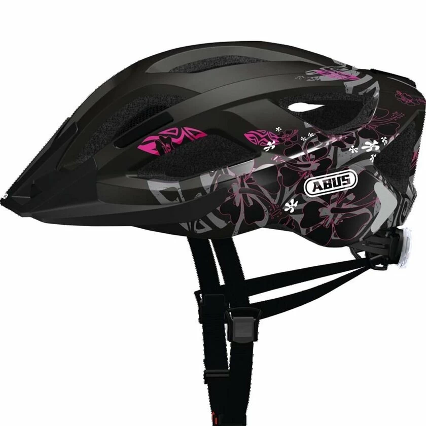 Kask rowerowy ABUS Aduro 2.0 Art - czarny L - 58-62 cm