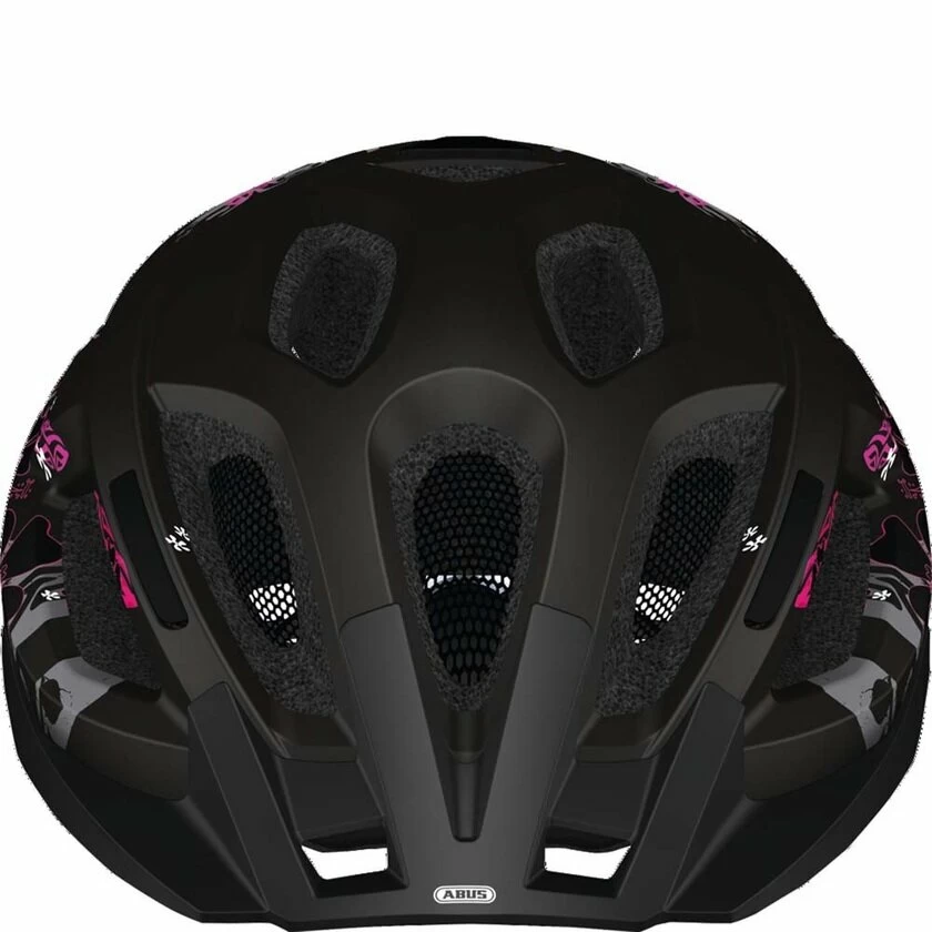 Kask rowerowy ABUS Aduro 2.0 Art - czarny L - 58-62 cm