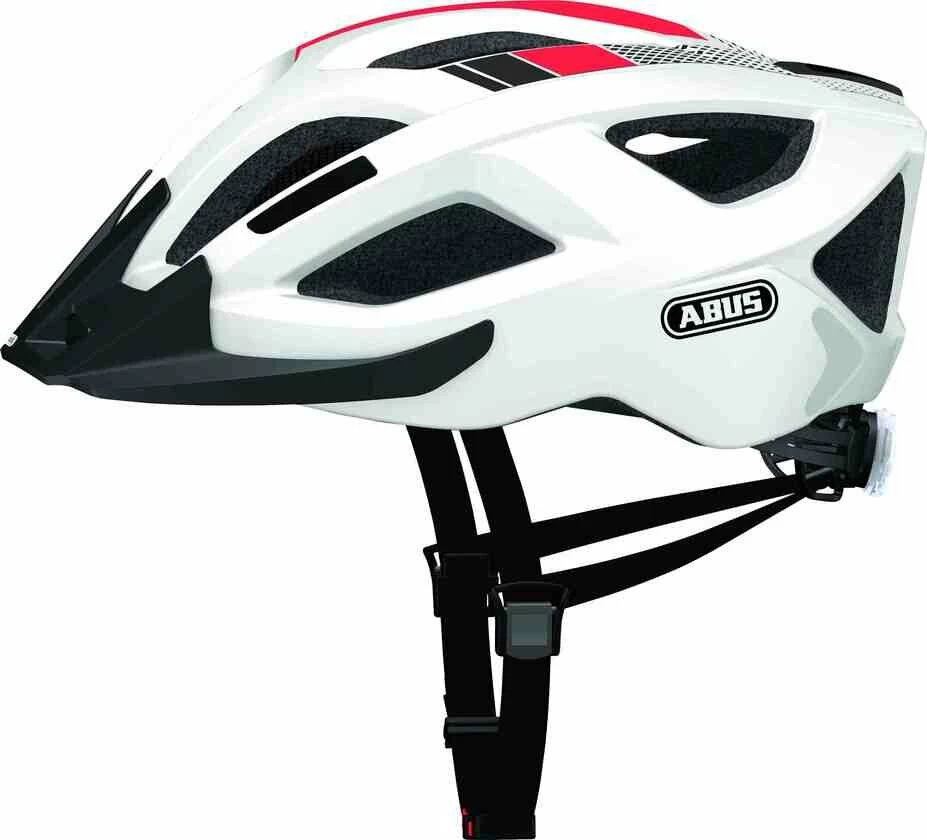 Kask rowerowy ABUS Aduro 2.0 - biały Rozmiar M