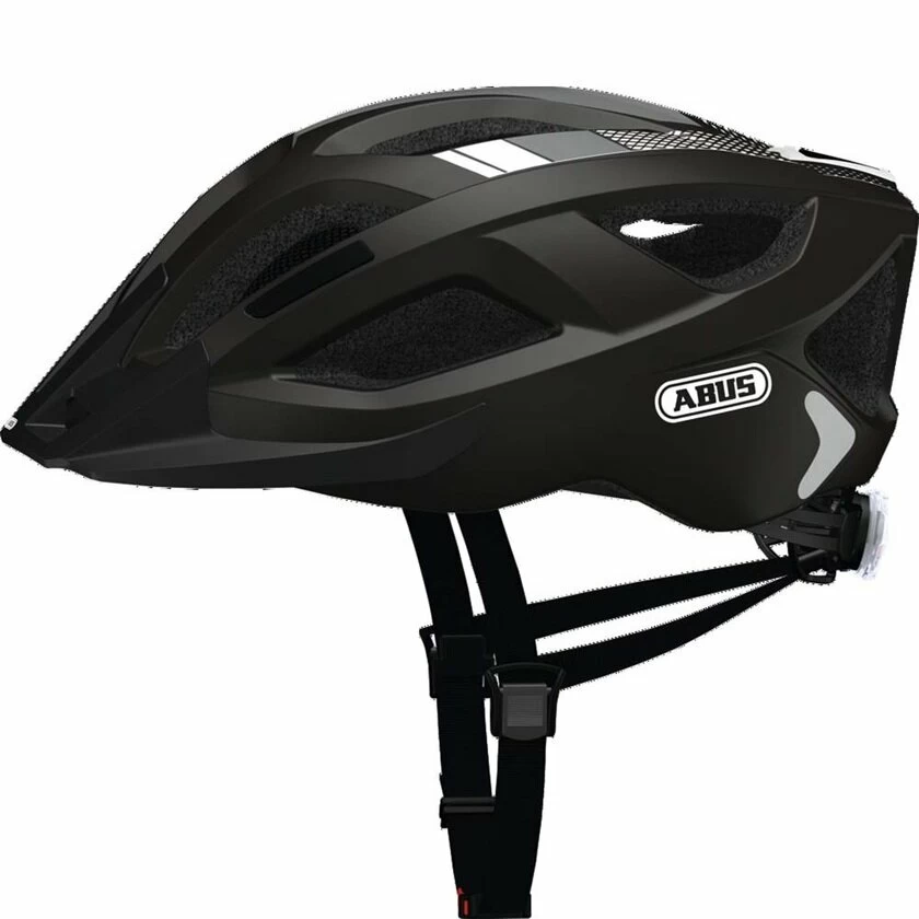 Kask rowerowy ABUS Aduro 2.0 - czarny L - 58-62 cm