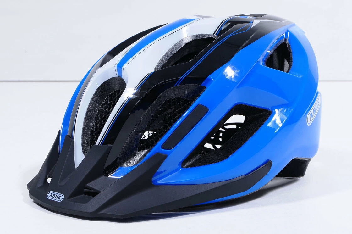 Kask rowerowy ABUS Aduro 2.0 - niebieski / czarny Rozmiar M