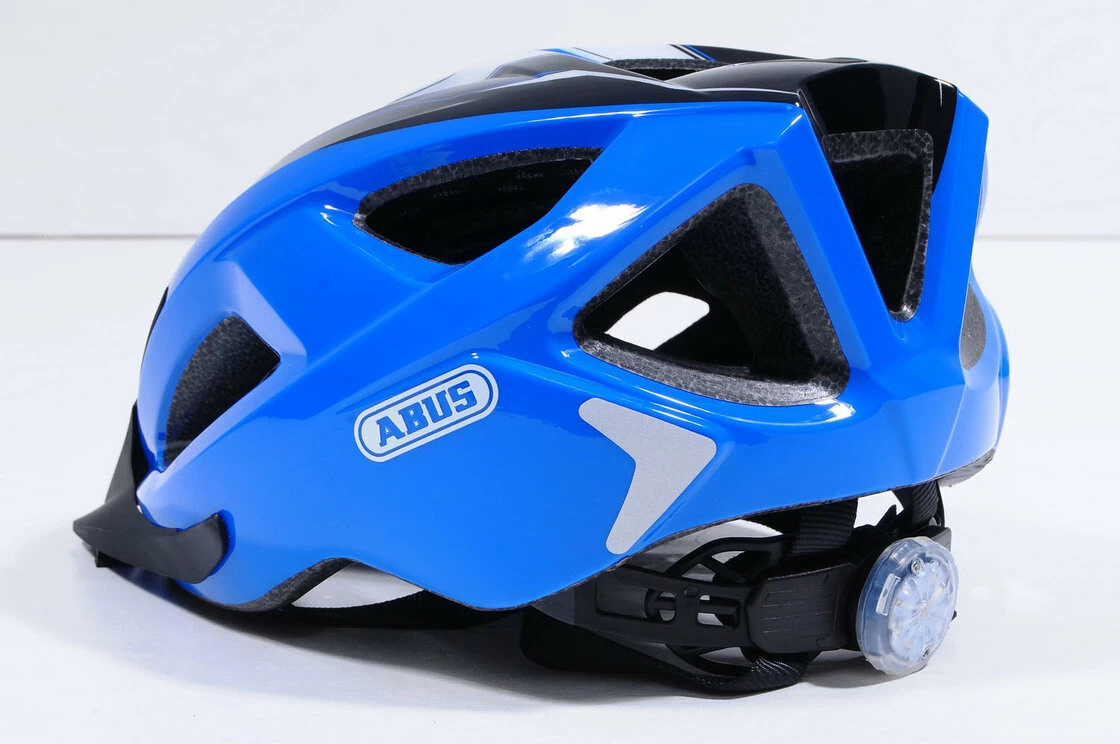 Kask rowerowy ABUS Aduro 2.0 - niebieski / czarny Rozmiar M