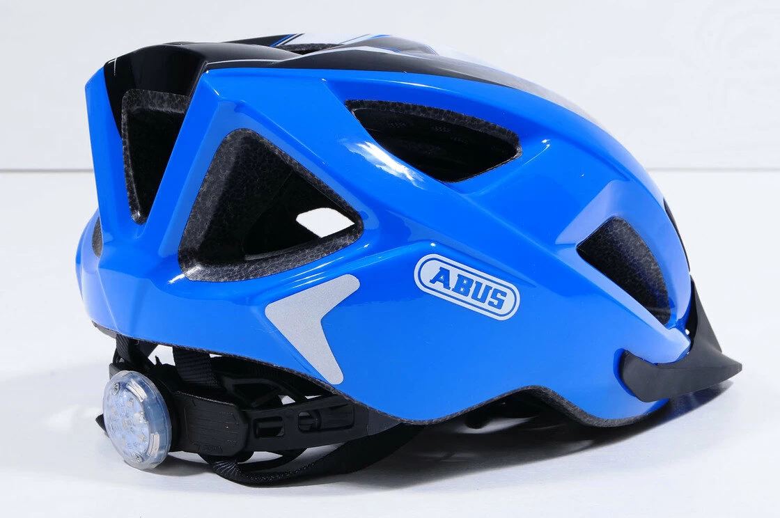 Kask rowerowy ABUS Aduro 2.0 - niebieski / czarny