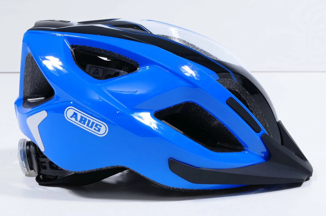 Kask rowerowy ABUS Aduro 2.0 - niebieski / czarny Rozmiar M