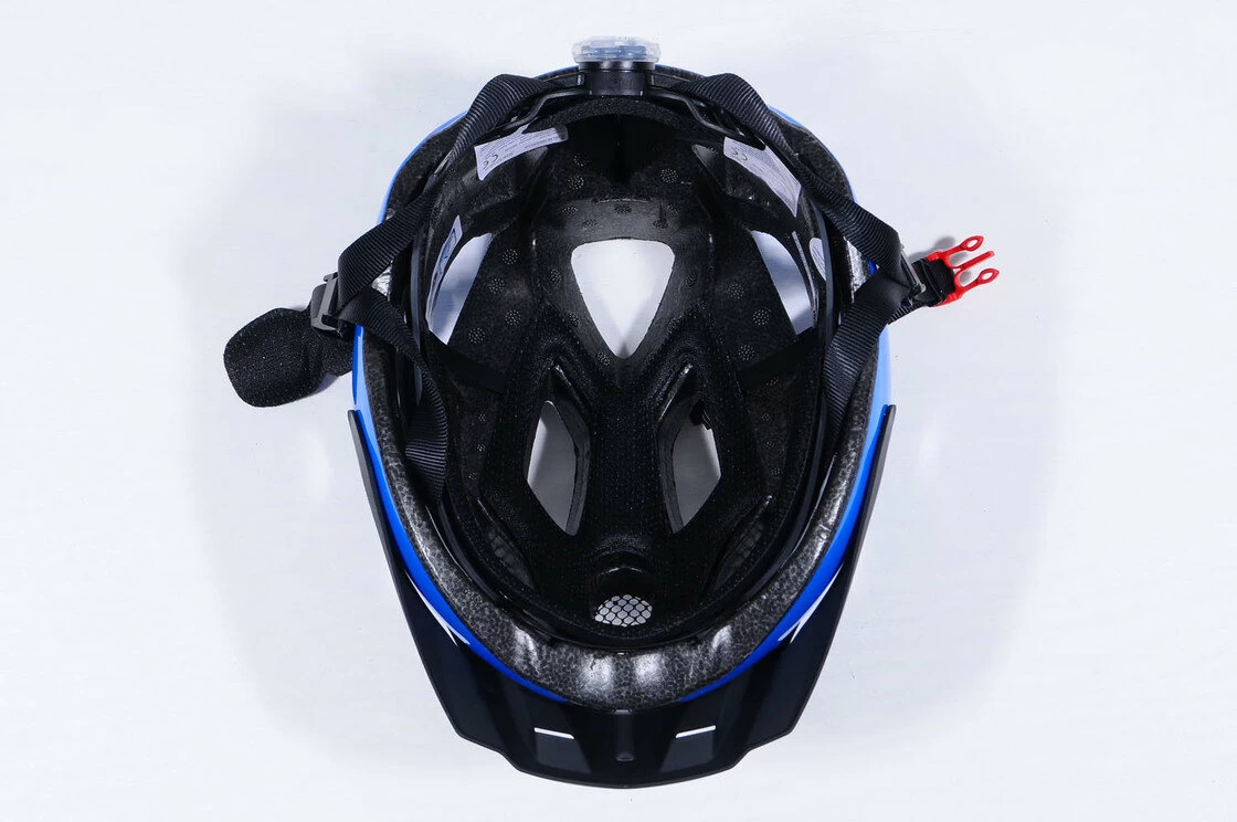 Kask rowerowy ABUS Aduro 2.0 - niebieski / czarny