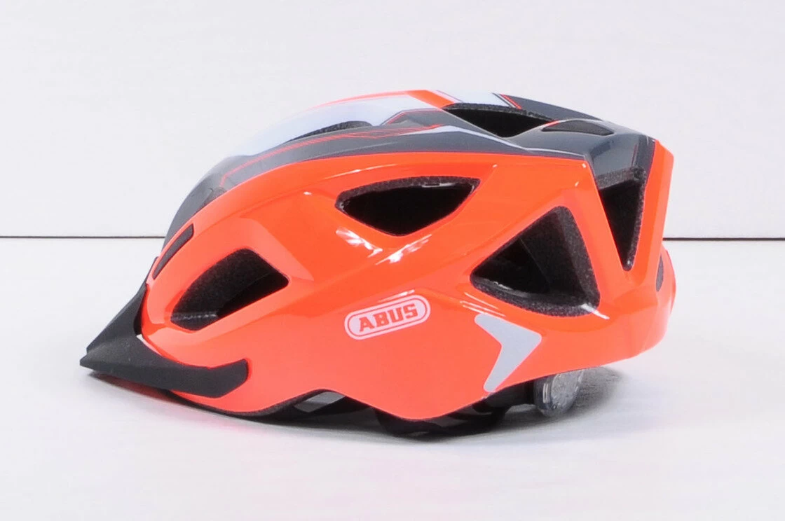 Kask rowerowy ABUS Aduro 2.0 - pomarańczowy