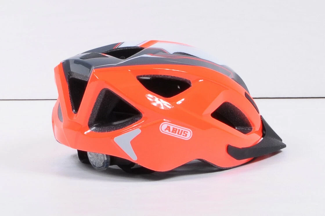 Kask rowerowy ABUS Aduro 2.0 - pomarańczowy