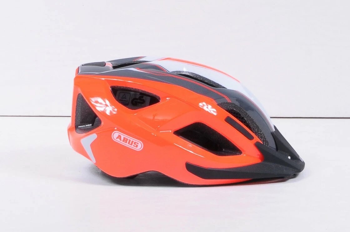 Kask rowerowy ABUS Aduro 2.0 - pomarańczowy