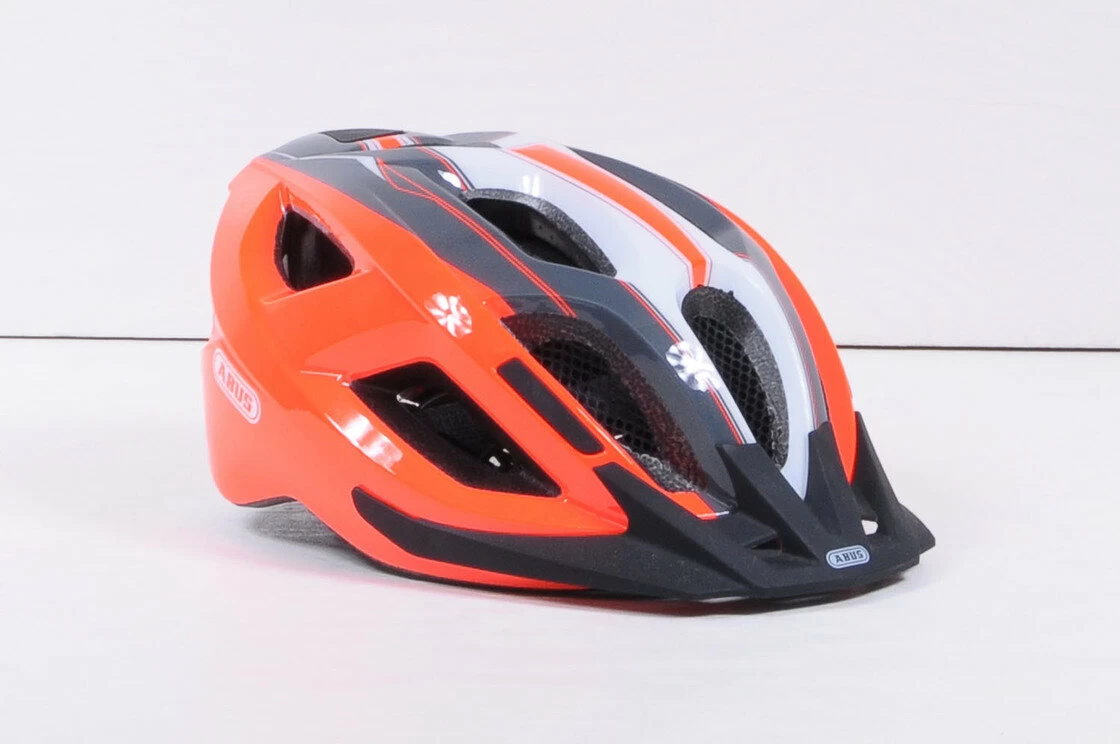 Kask rowerowy ABUS Aduro 2.0 - pomarańczowy