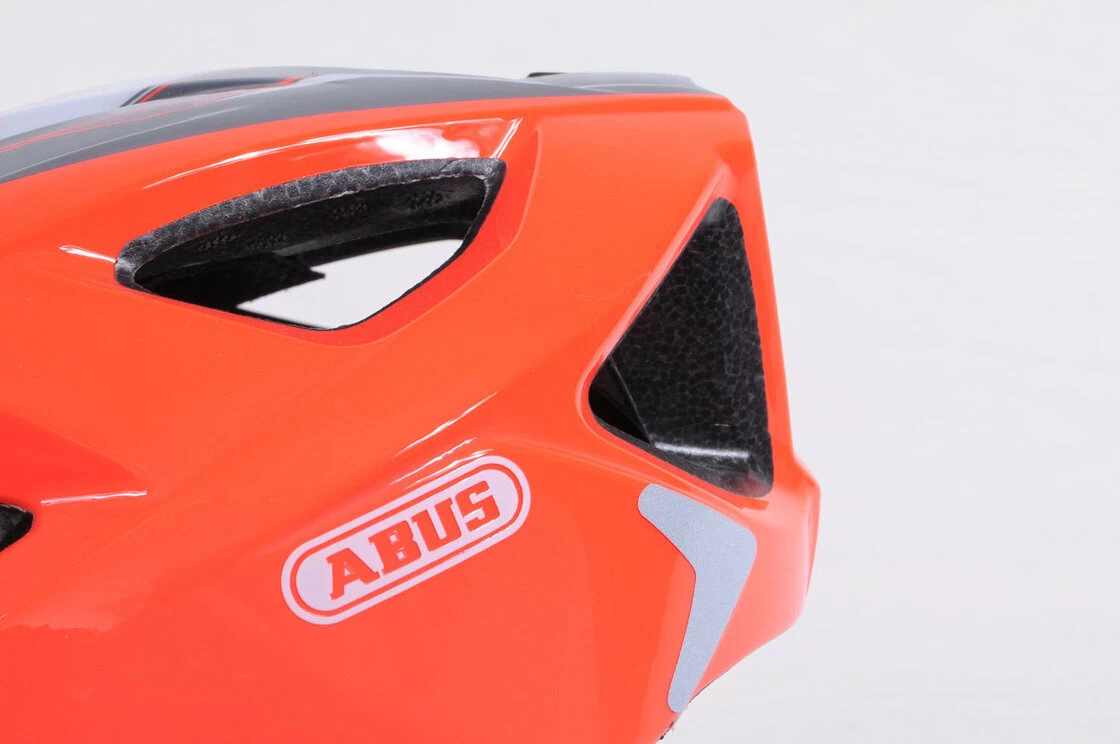 Kask rowerowy ABUS Aduro 2.0 - pomarańczowy