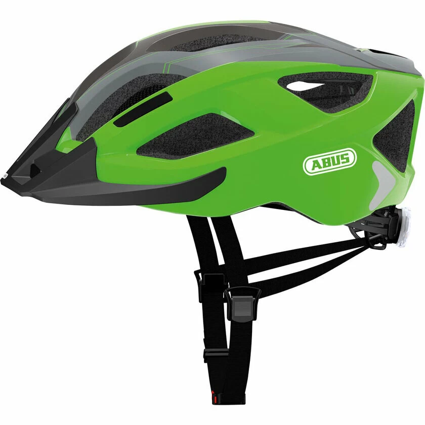 Kask rowerowy ABUS Aduro 2.0 - zielony / czarny