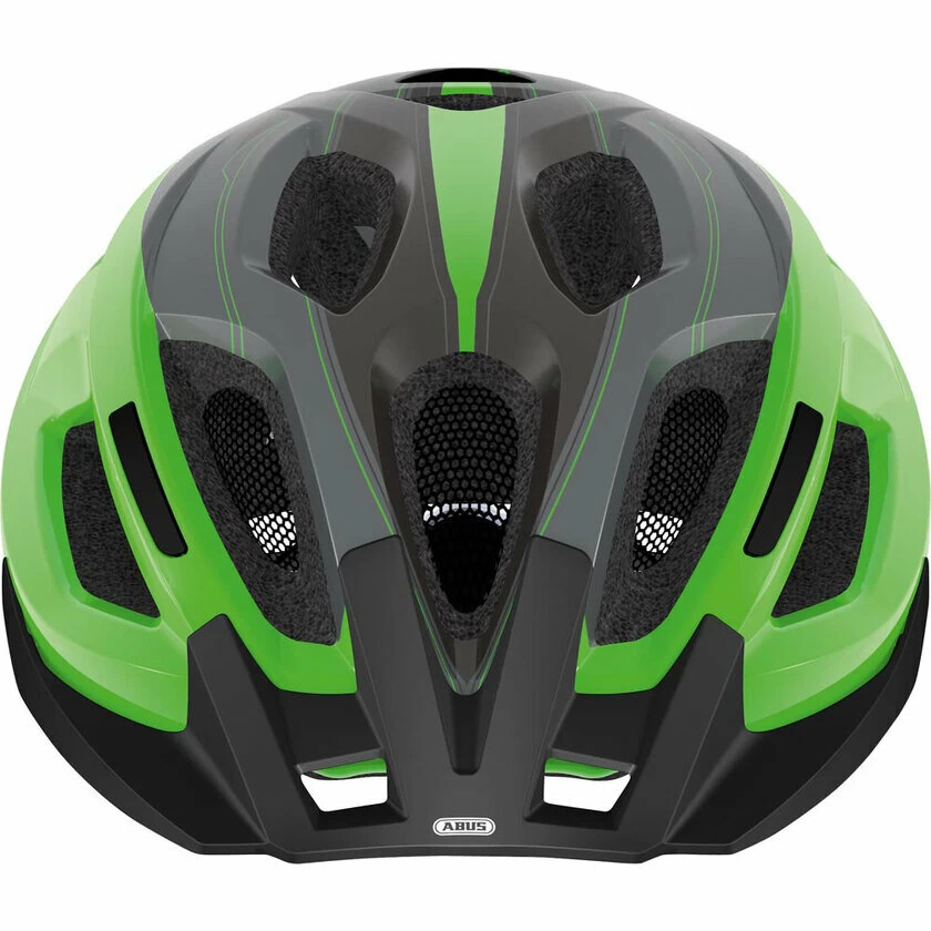 Kask rowerowy ABUS Aduro 2.0 - zielony / czarny