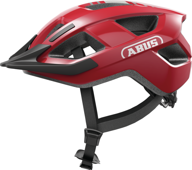 Kask rowerowy Abus Aduro 3.0 LED Blaze Red