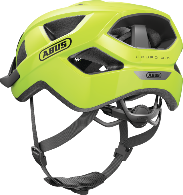 Kask rowerowy Abus Aduro 3.0 LED Singal Yellow