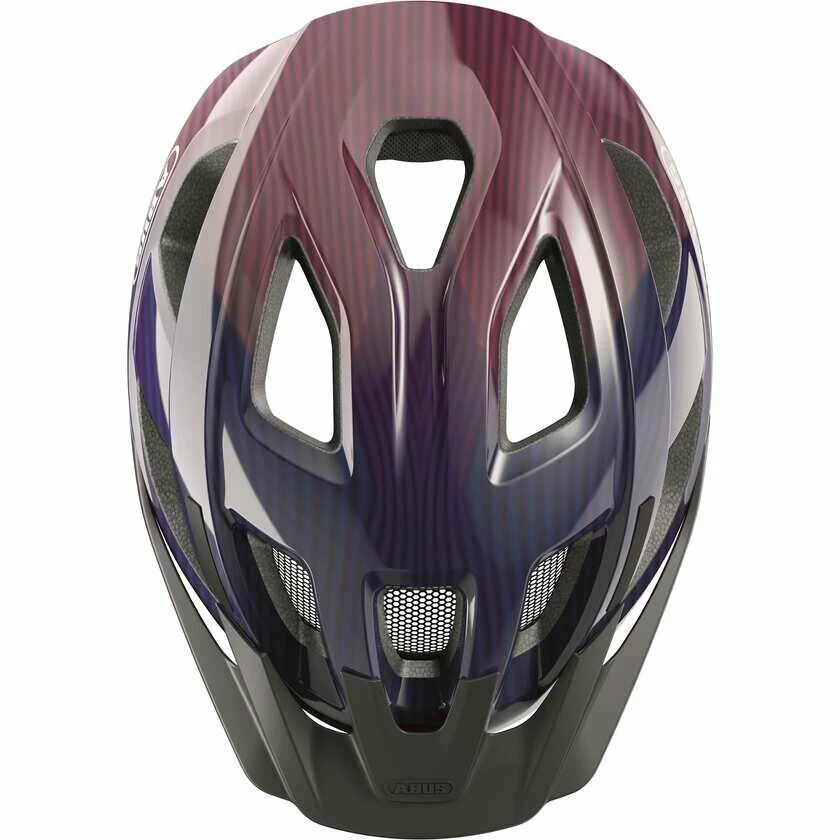 Kask rowerowy Abus Aduro 3.0 Purple Waves