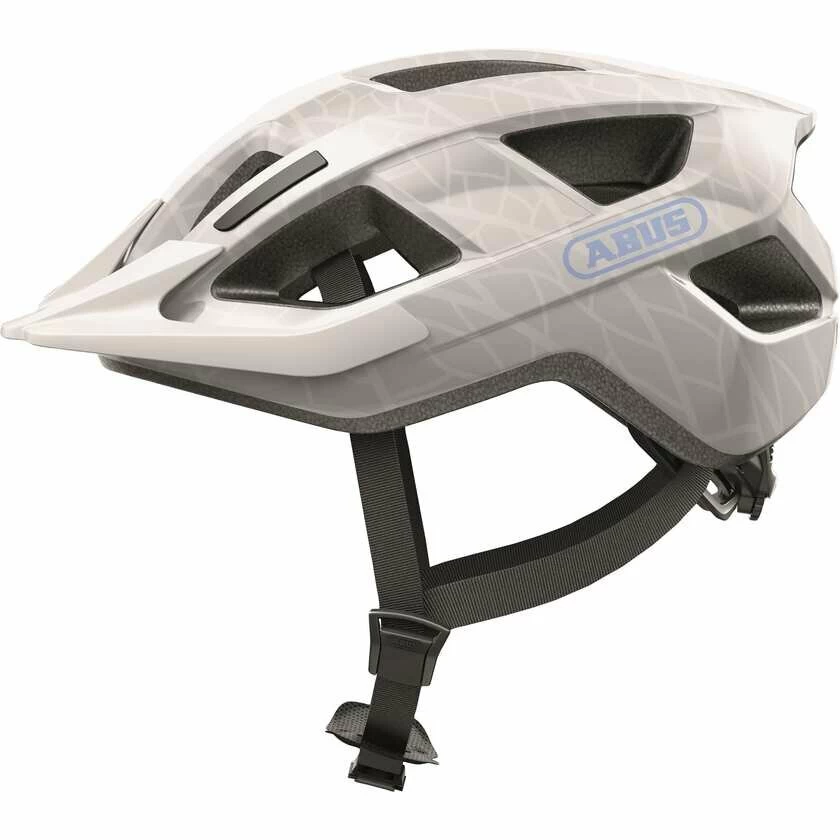 Kask rowerowy Abus Aduro 3.0 White Art