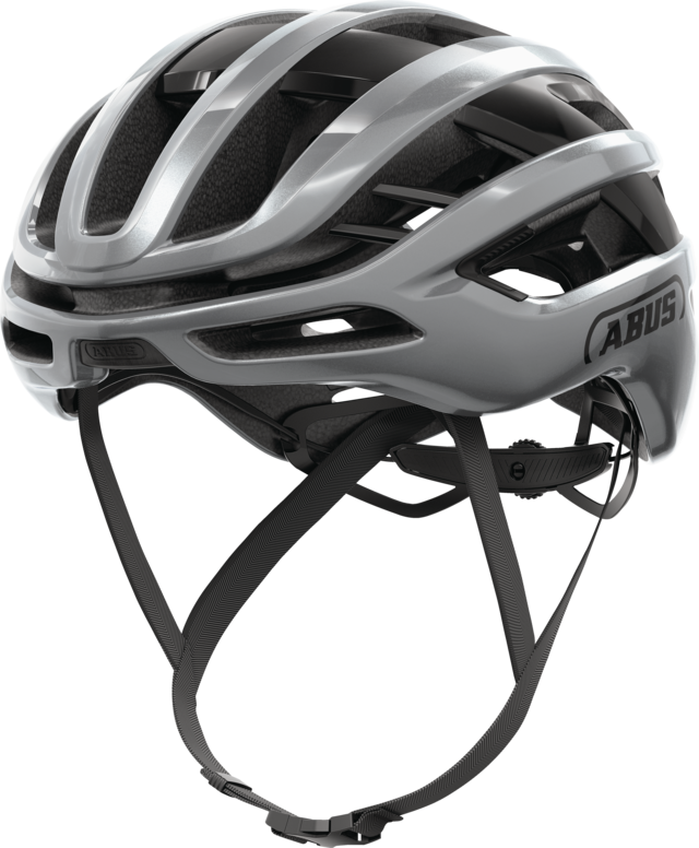 Kask rowerowy Abus AirBreaker 2.0 Graphite Silver