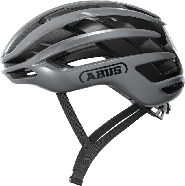 Kask rowerowy Abus AirBreaker 2.0 Graphite Silver
